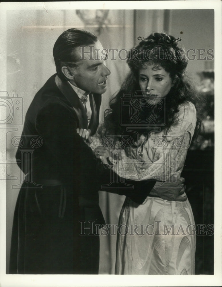 1978, Actor Paul Shenar &amp; co-star in &quot;Ziegfeld: The Man &amp; His Woman&quot; - Historic Images