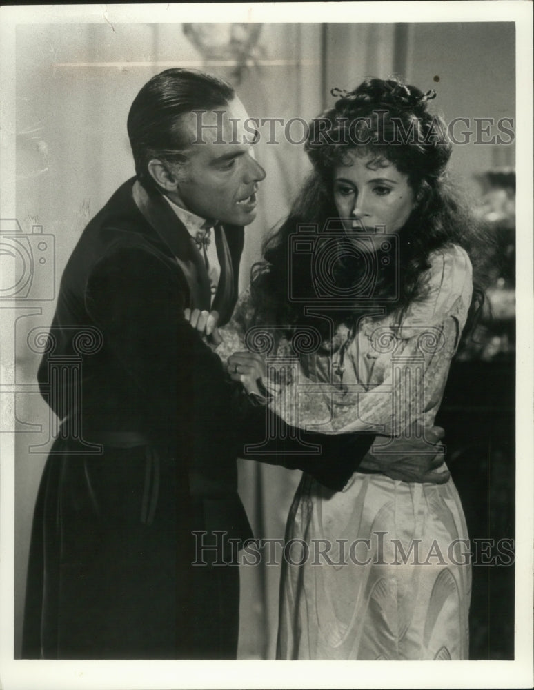 1978, Actor Paul Shenar & co-star in "Ziegfeld: The Man & His Woman" - Historic Images