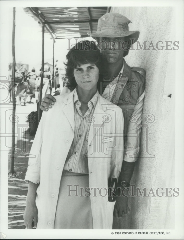 1987, Actors Ally Sheedy & Ted Danson in "We Are The Children" - Historic Images
