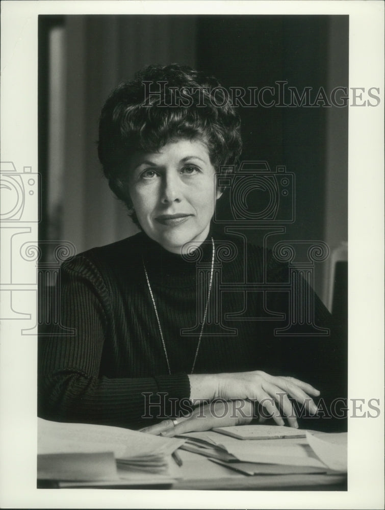 1980, Vice President and Director at ABC News Marlene Sanders - Historic Images