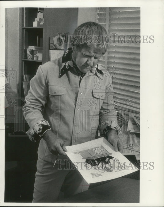 1975, Journal Editorial Cartoonist Bill Sanders - mjp32596 - Historic Images