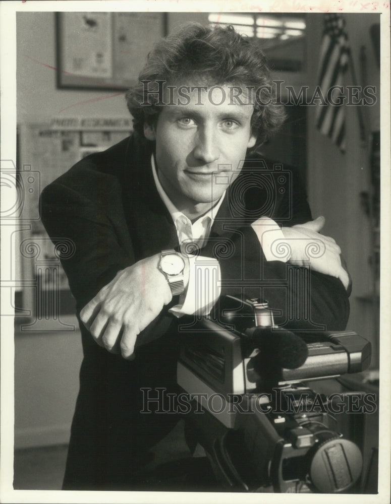 1988 Press Photo Actor Sam Robards - mjp32619 - Historic Images