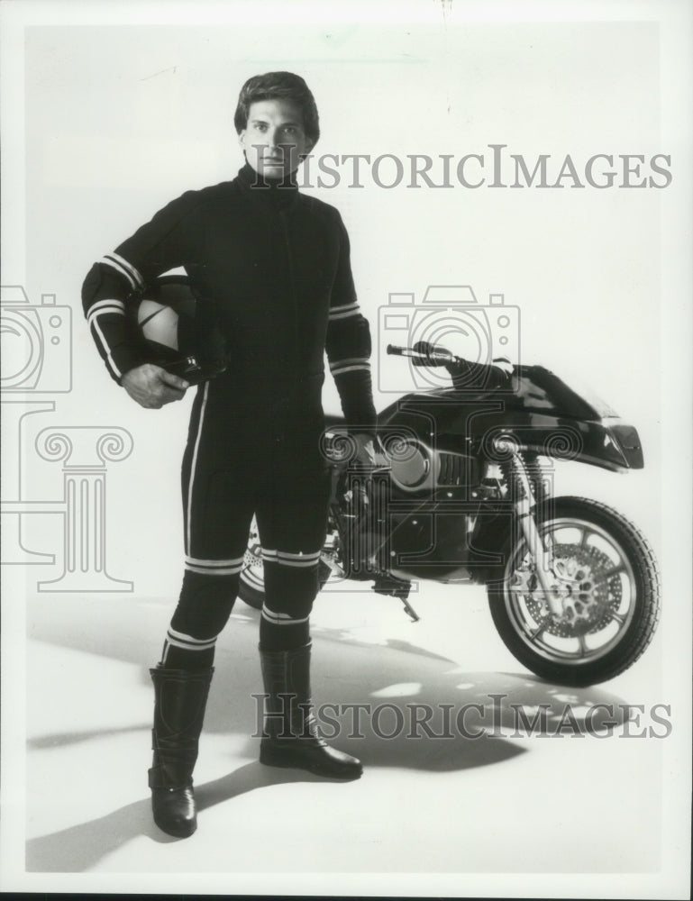 1985, Actor Rex Smith in &quot;Street Hawk&quot; on ABC - mjp32624 - Historic Images