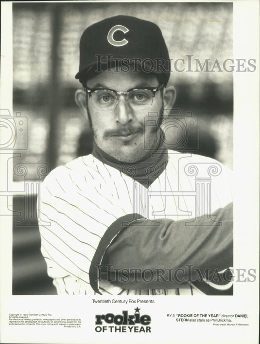 1993, Daniel Stern, Actor/Director in "Rookie of the Year" - Historic Images