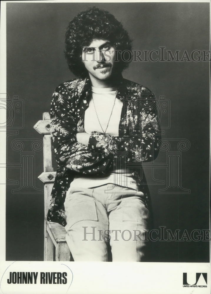 1972, Singer Johnny Rivers - mjp32709 - Historic Images