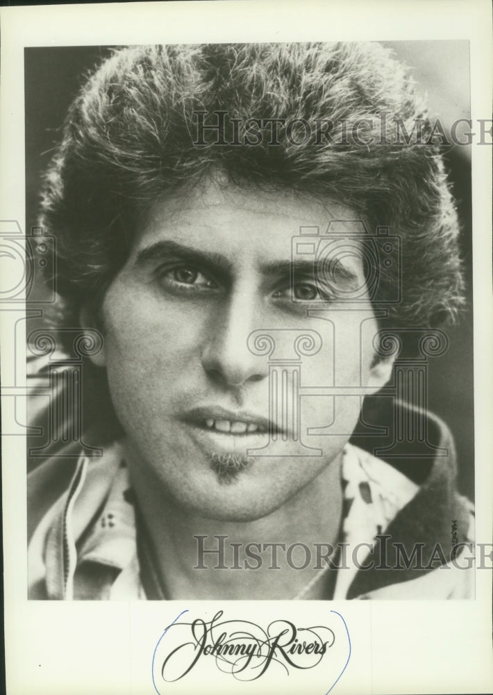 1983 Press Photo Johnny Rivers - Historic Images