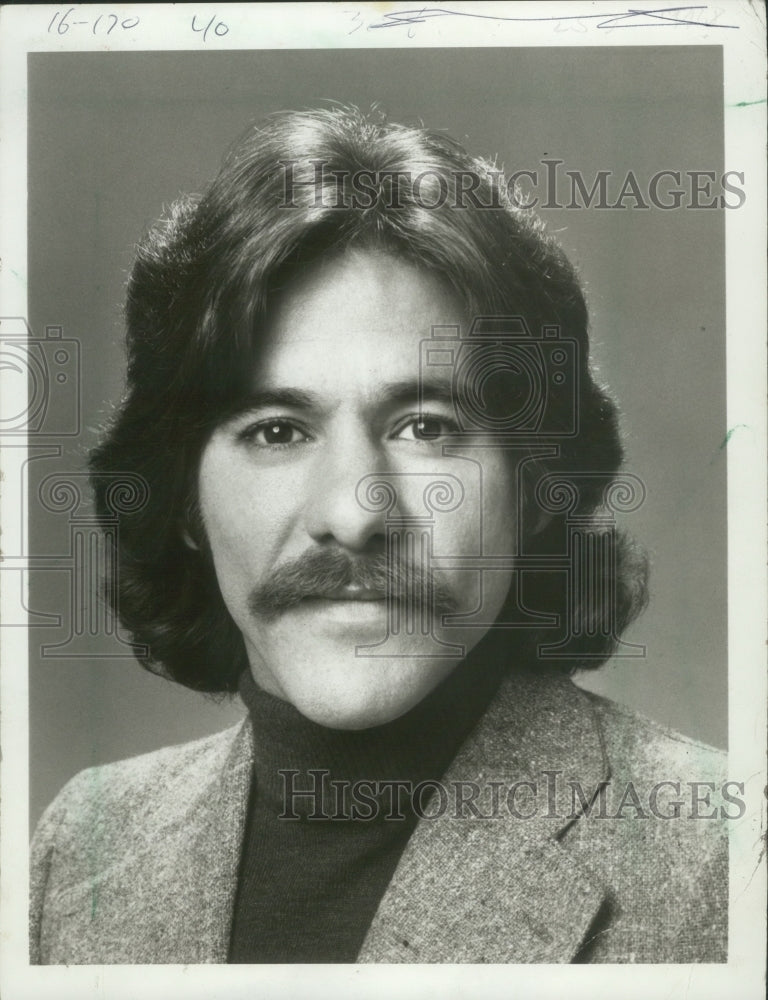 1978 Press Photo Geraldo Rivera, Television Reporter on &quot;20/20&quot; - Historic Images