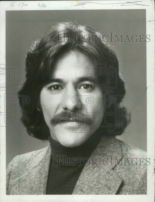 1978 Press Photo Geraldo Rivera, Television Reporter on "20/20" - Historic Images
