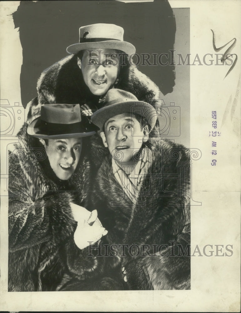 1937, The Ritz Brothers musical comedy trio - mjp32741 - Historic Images