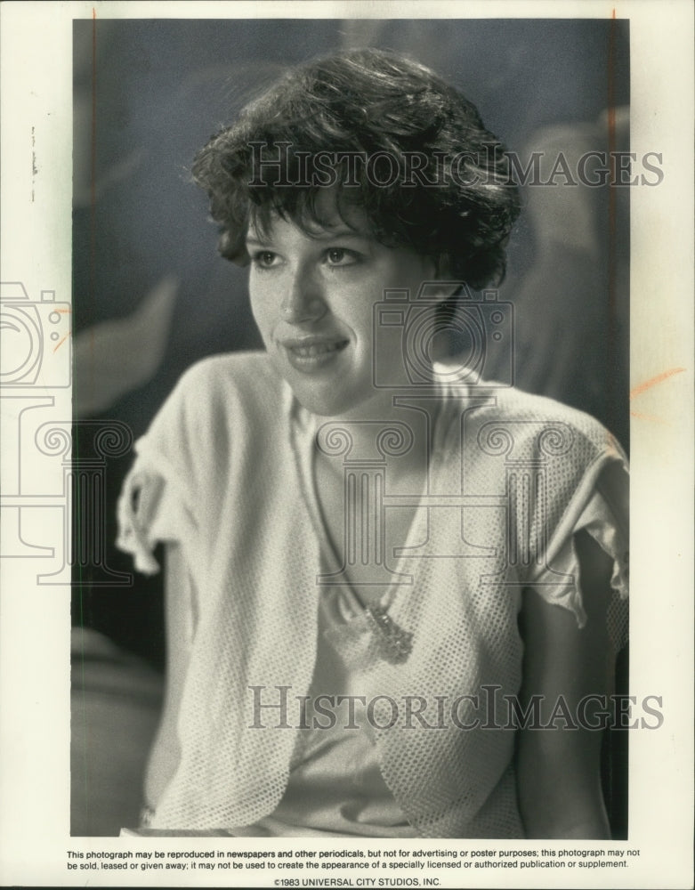 1983 Press Photo Molly Ringwald in &quot;16 Candles&quot; - mjp32743-Historic Images