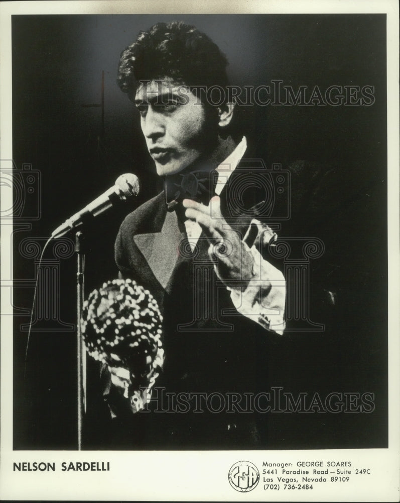 1976, International entertainer Nelson Sardelli - mjp32782 - Historic Images