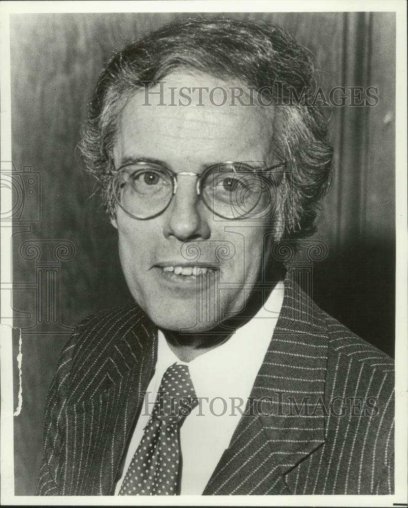 1986 Press Photo &quot;The Morning Program&quot; executive producer Bob Shanks - mjp32792 - Historic Images
