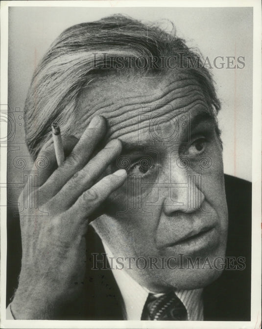 1976, Actor Jason Robards Jr. - mjp32841 - Historic Images