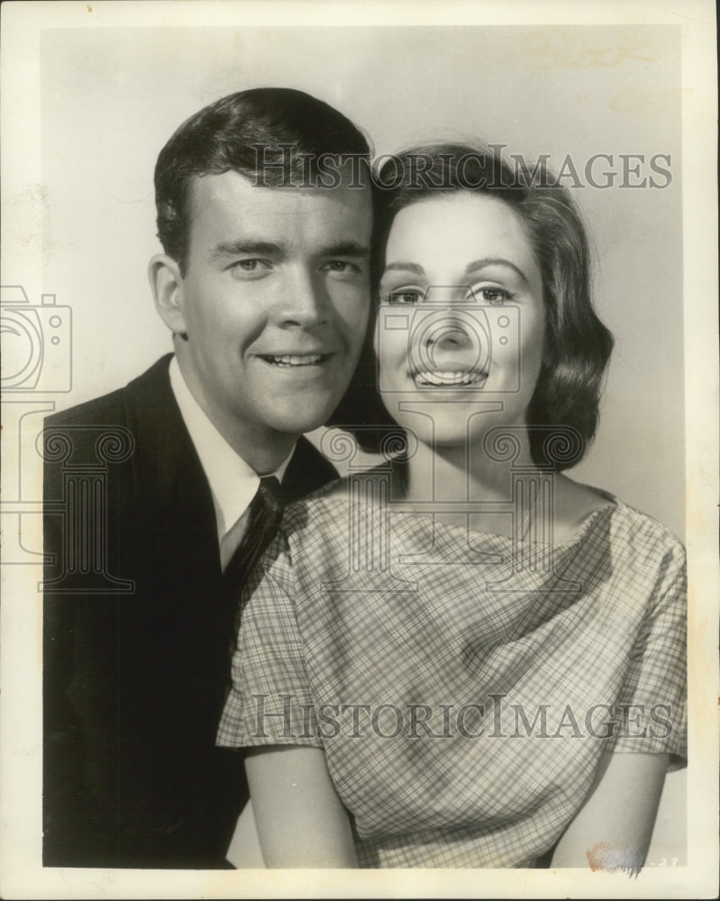 1961, Jim Hutton and Paula Prentiss in "Bachelor in Paradise" - Historic Images