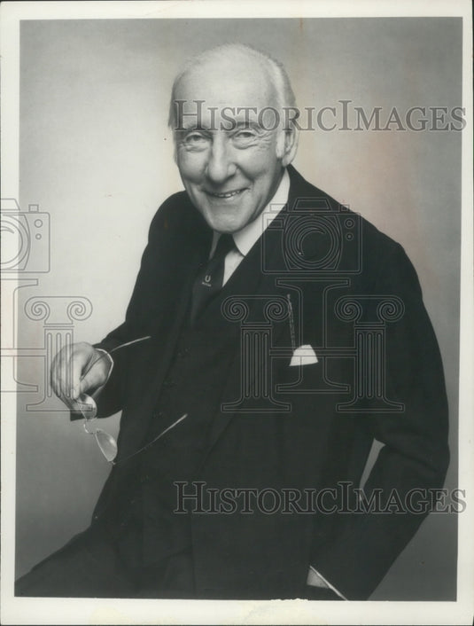 1979, Wilfrid Hyde-White in "The Associates" - mjp32883 - Historic Images