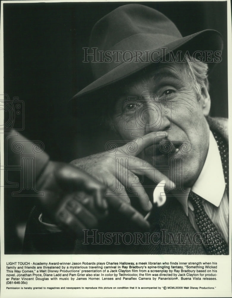 1983, Jason Robards in &quot;Something Wicked This Way Comes&quot; - mjp32933 - Historic Images
