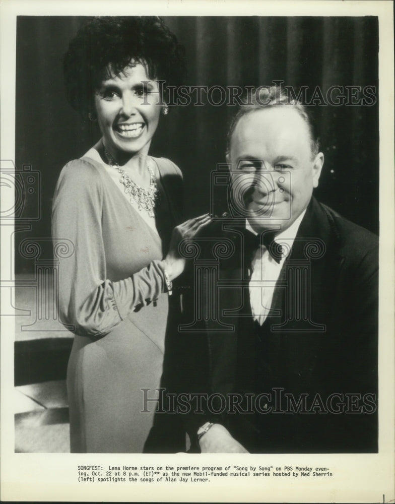 1979, Lena Horne on &quot;Song by Song&quot; on PBS-TV hosted by Ned Sherrin - Historic Images