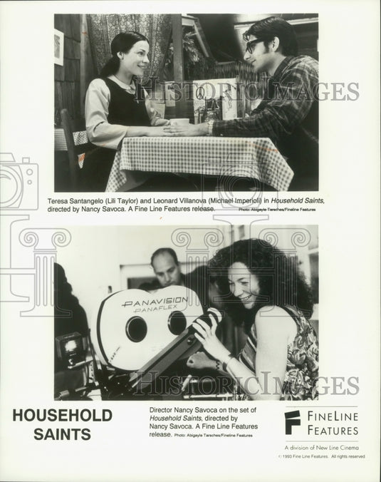 1993, Savoca, Taylor And Villanova In "Household Saints" - mjp32997 - Historic Images