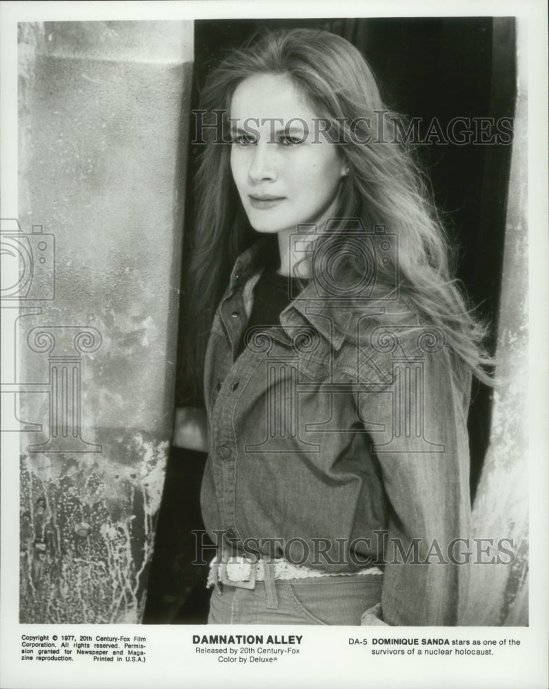 1977, Dominuque Sanda stars in "Damnation Alley" - mjp33002 - Historic Images
