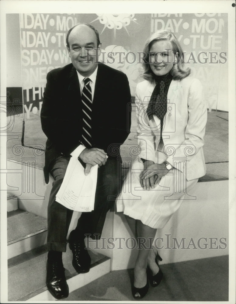 1981, Diane Sawyer of CBS News "Morning" - mjp33021 - Historic Images