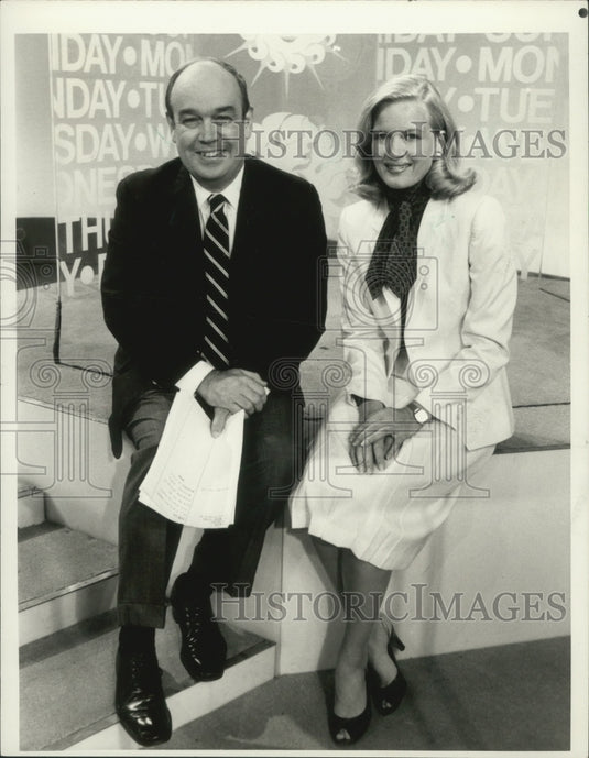 1981, Diane Sawyer of CBS News "Morning" - mjp33021 - Historic Images