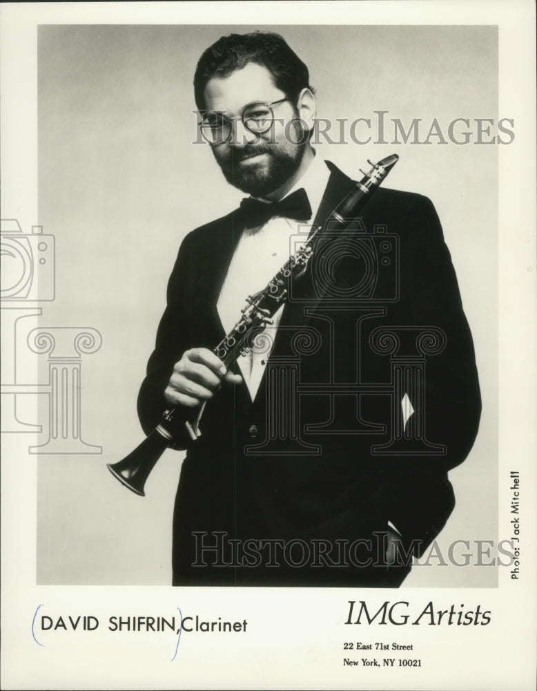 1991, David Shifrin, Clarinet - mjp33092 - Historic Images