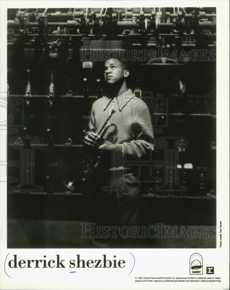 1994 Press Photo Derrick Shezbie, singer - mjp33098 - Historic Images