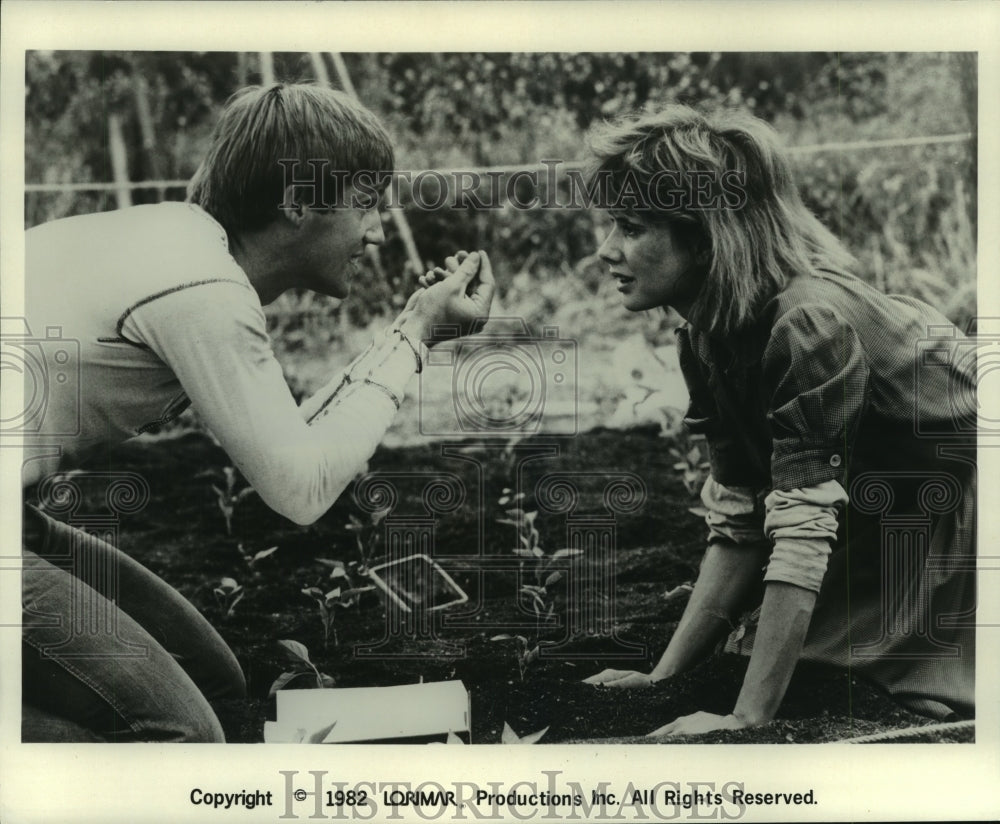 1982, Richard Thomas &amp; Rosanna Arquette star in &quot;Johnny Belinda&quot; - Historic Images