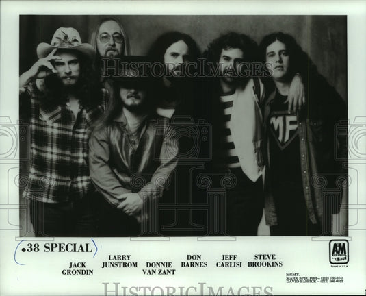 1983, Members of the Southern Rock Group ".38 Special" - mjp33158 - Historic Images