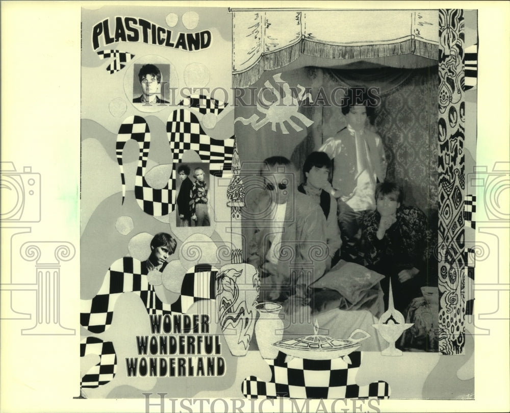 1987 Press Photo Plasticlands &quot;Wonder Wonderful Wonderland&quot; - mjp33199 - Historic Images