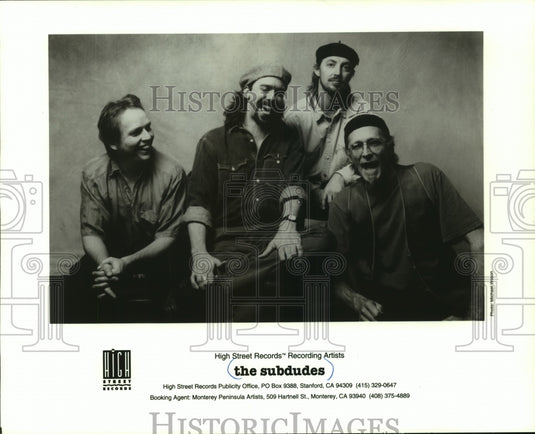 Press Photo Musical Group "The Subdudes" - mjp33281 - Historic Images