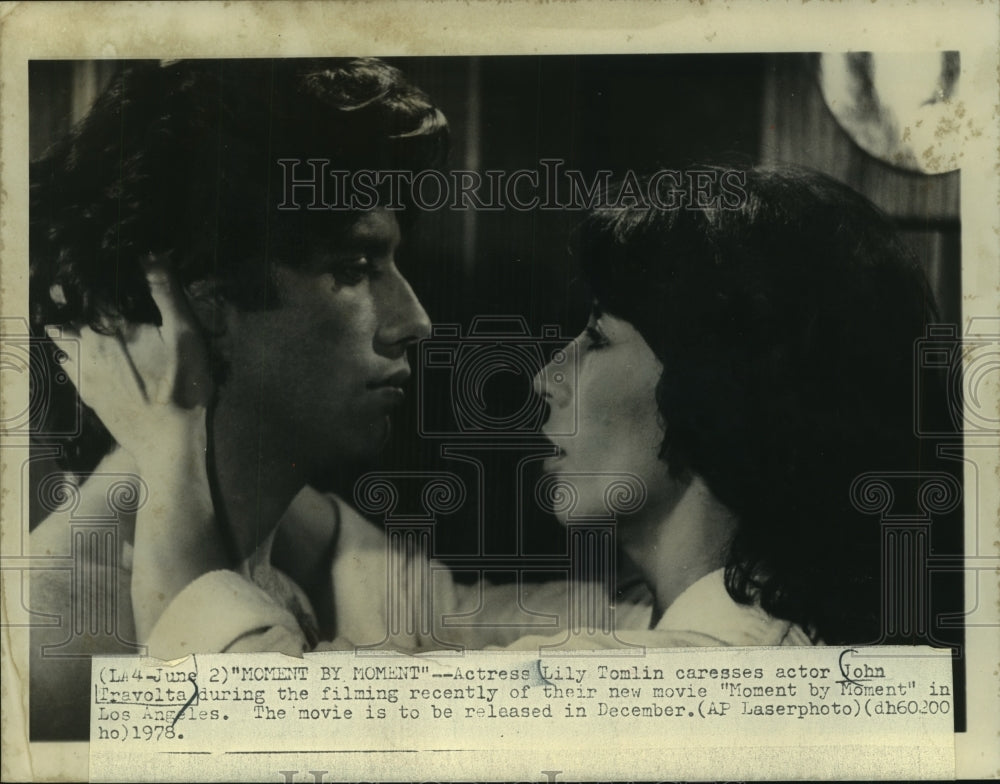 1978, John Travolta and LilyTomlin star in "Moment By Moment" - Historic Images