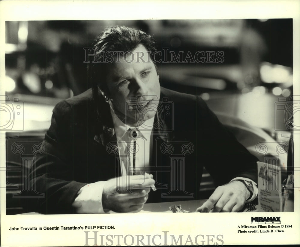 1994, John Travolta stars in Pulp Fiction movie - mjp33324 - Historic Images