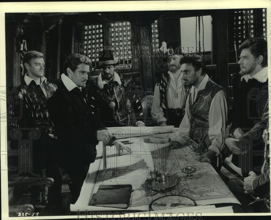 Press Photo Actor Rod Taylor in "Seven Seas To Calais" - mjp33367 - Historic Images