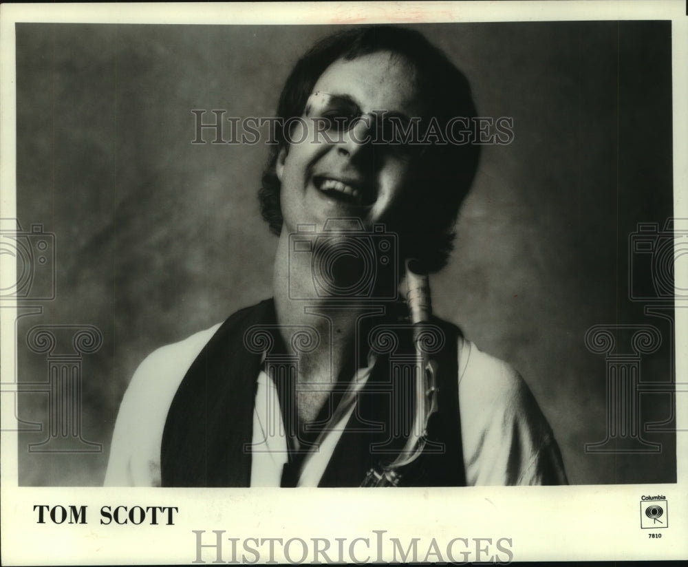 1978 Tom Scott, saxophonist - Historic Images