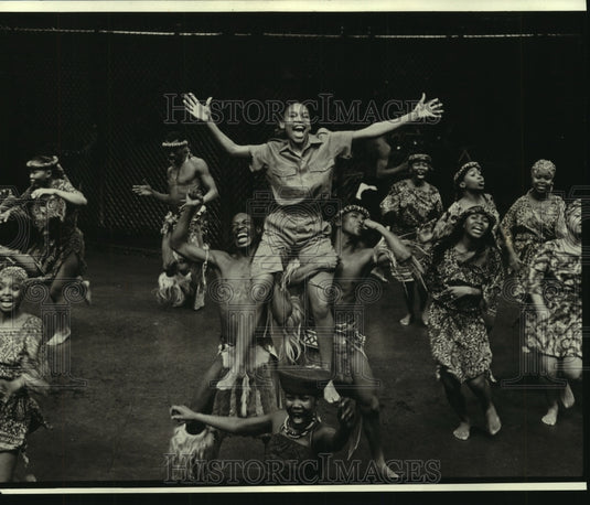 1991 Press Photo "Sarafina!" a musical play about South Africa - mjp33554 - Historic Images