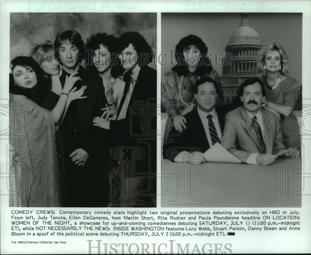 1987 Martin Short hosts &quot;On Location: Women of the Night&quot; - Historic Images