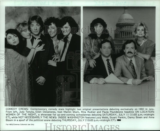 1987 Martin Short hosts "On Location: Women of the Night" - Historic Images