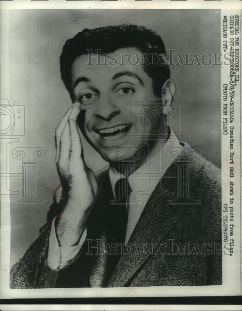 1959, Comedian Mort Sahl - mjp33613 - Historic Images
