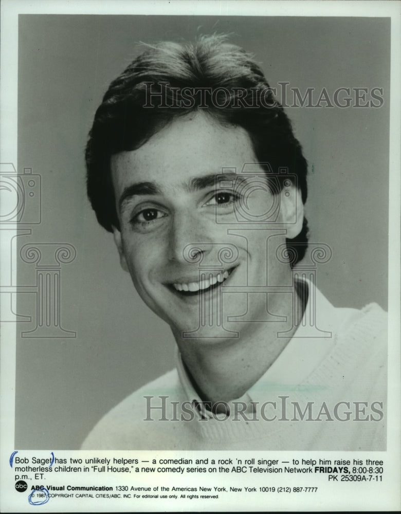 1987, Bob Saget in "Full House" - mjp33614 - Historic Images