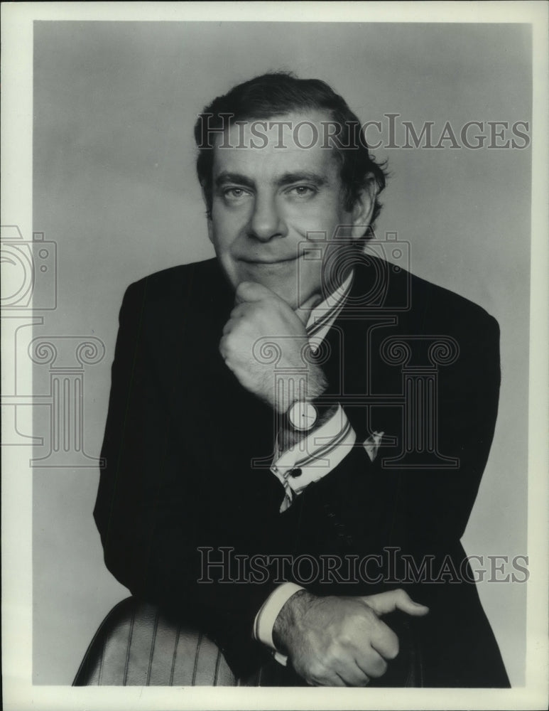 1978, CBS News Correspondent Morley Safer - mjp33644 - Historic Images