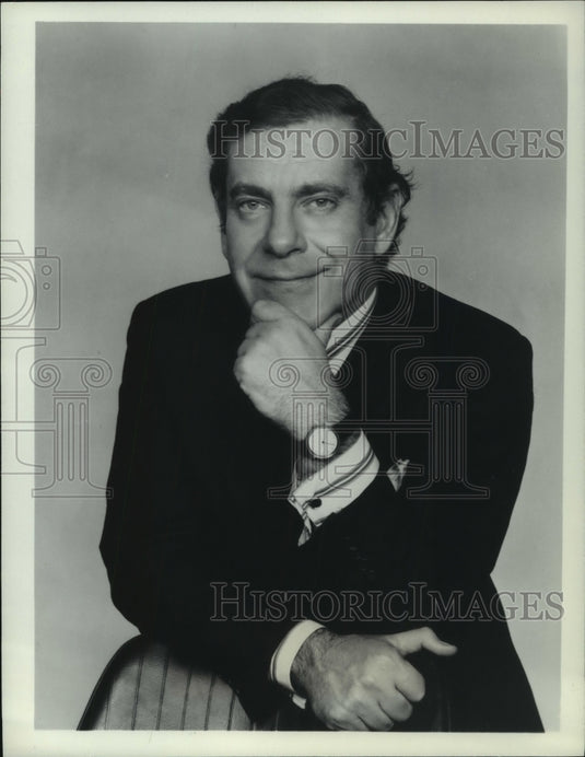 1978, CBS News Correspondent Morley Safer - mjp33644 - Historic Images