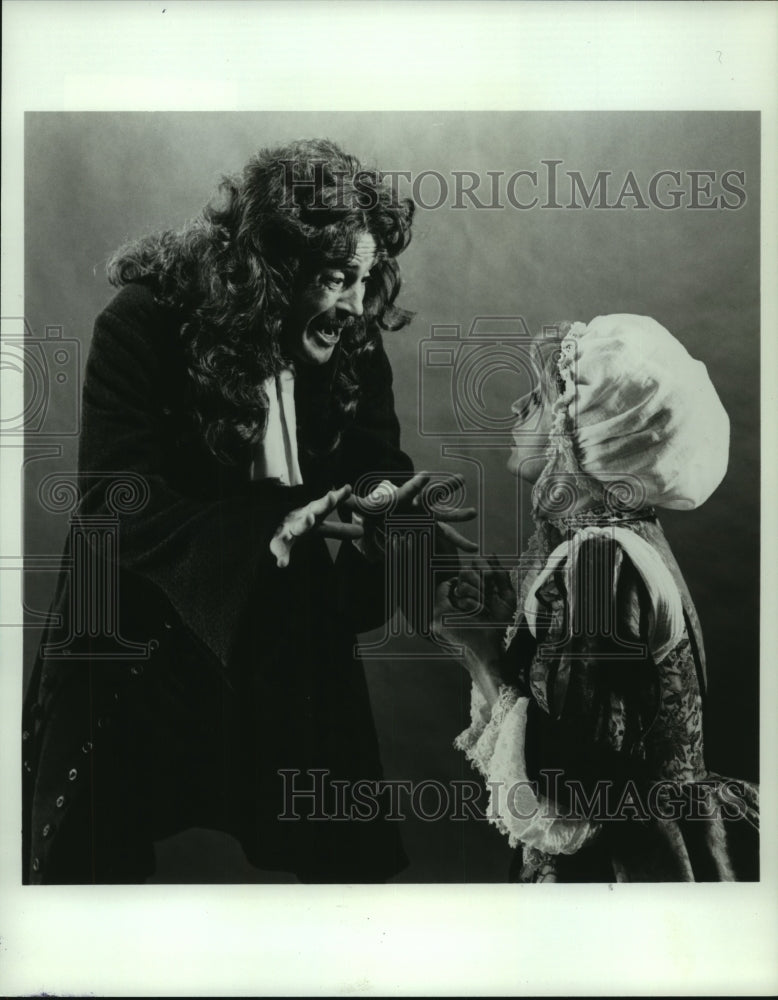 1979 Press Photo Jan Triska and Jacqueline Bertrand in "Monsieur de Moliere"- Historic Images