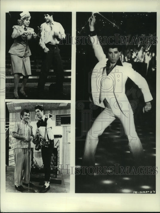 1978, Actor John Travolta in some of his stage and screen roles - Historic Images