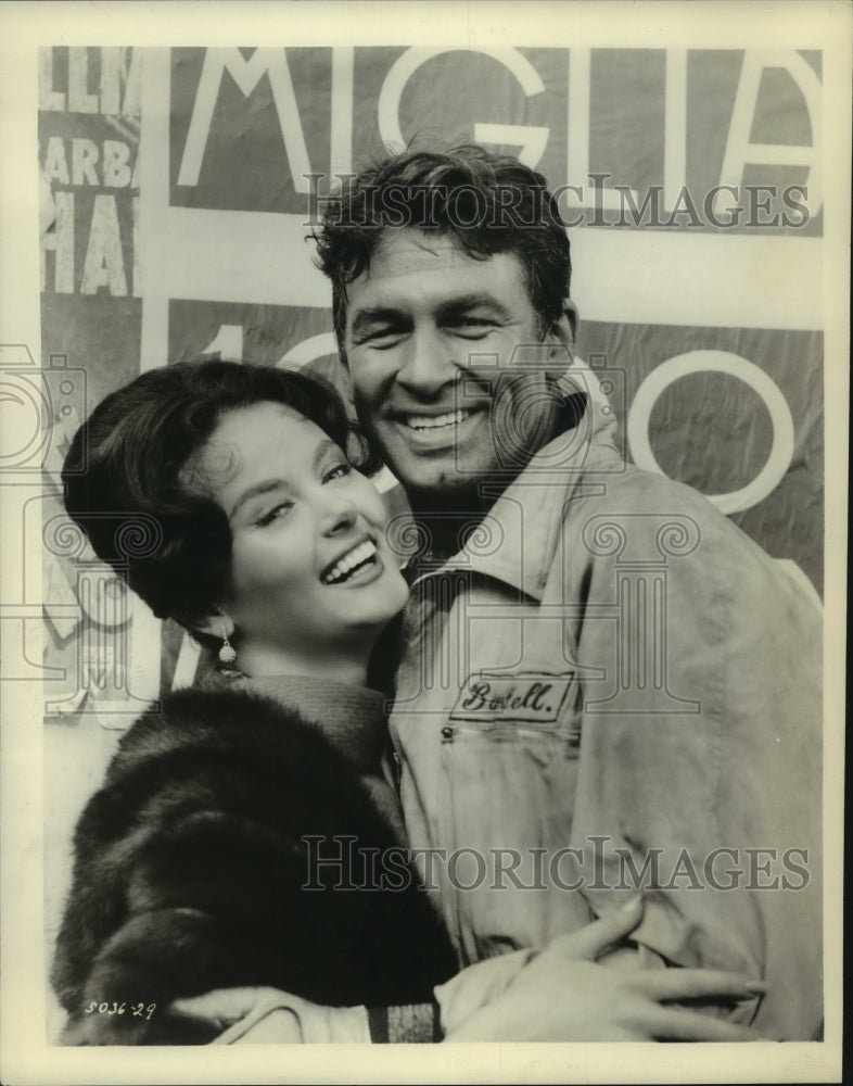 1962, Bill Travvers and Nancy Walters in "Green Helmet" - mjp33860 - Historic Images