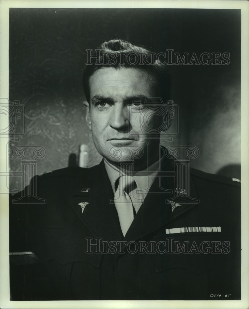 1965, Actor Rod Taylor portrays a military officer in "36 Hours" - Historic Images