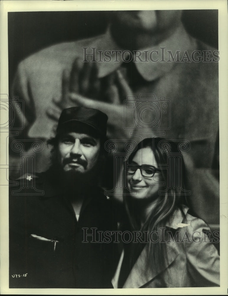 1974, Barbra Streisand stars in "Up The Sandbox" with Jacobo Morales - Historic Images