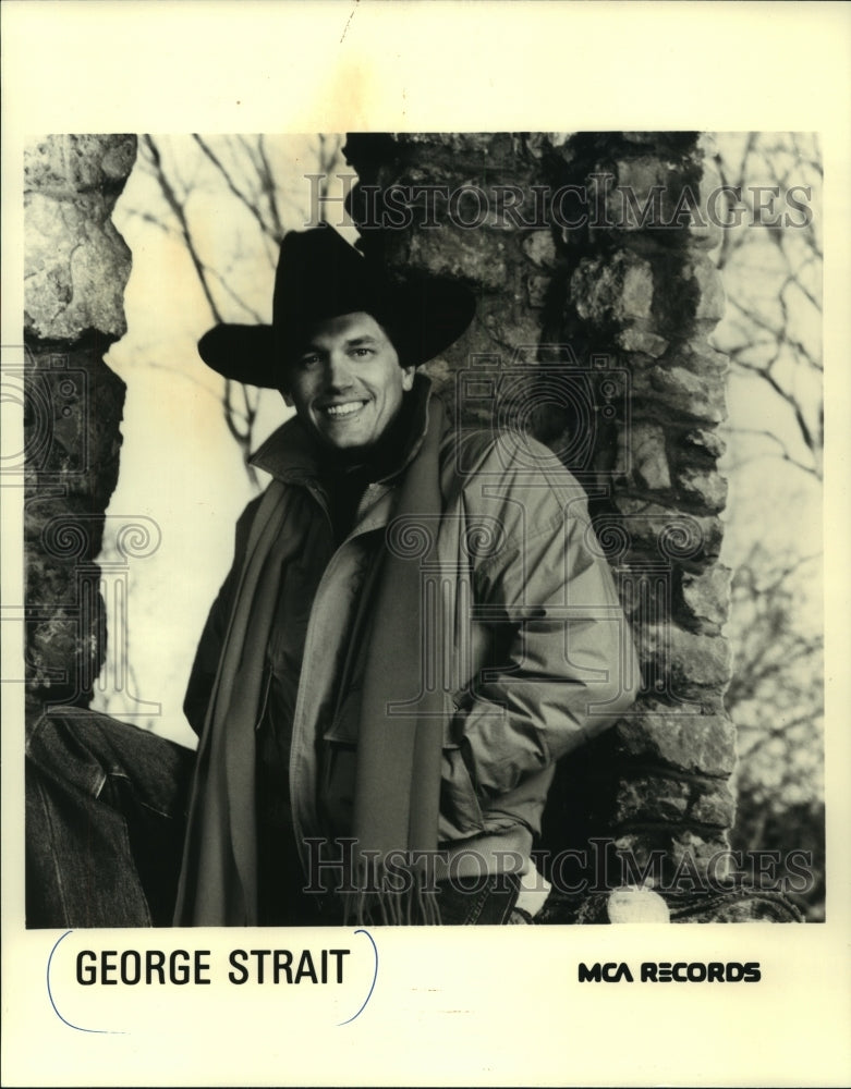 1987, Singer George Strait - mjp34092 - Historic Images