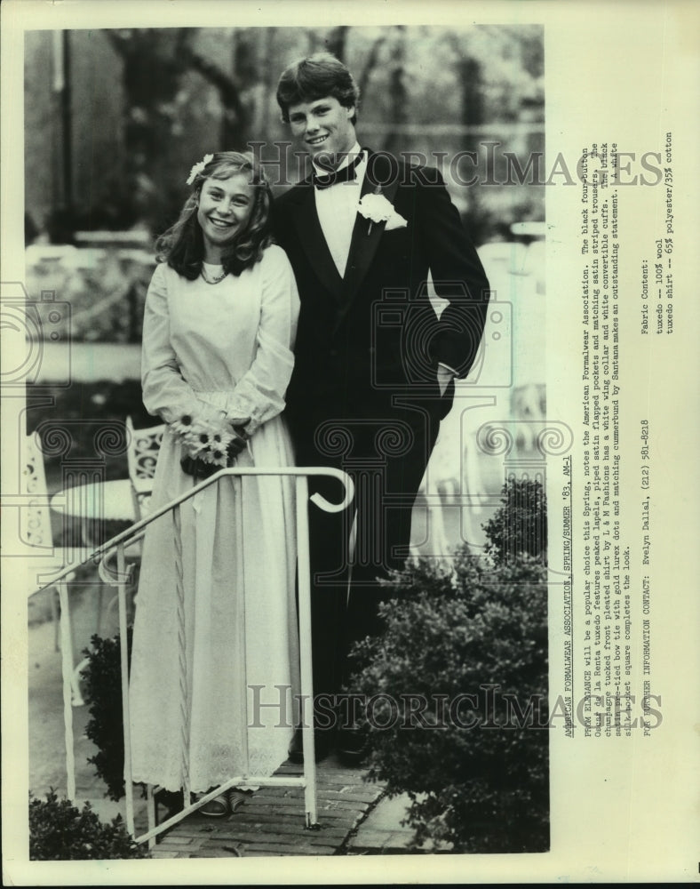 1983, Prom Prom fashions - mjp34117 - Historic Images