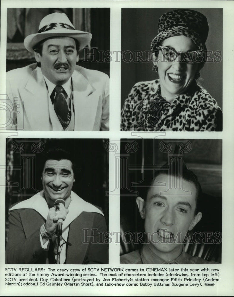 1983 Press Photo Actors of SCTV Network - mjp34127 - Historic Images